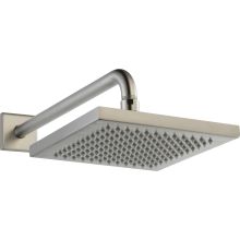 2.5 GPM 8" Wide Rain Shower Head with Shower Arm, Flange and Touch-Clean® Technology - Limited Lifetime Warranty
