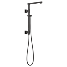 Emerge 18" Angular Shower Column with Hose and Integrated Diverter - Less Shower Head and Hand Shower