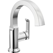 Tetra 1.2 GPM Single Hole Bathroom Faucet and Push Pop-up Drain Assembly