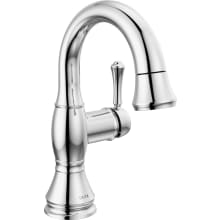 Cassidy 1.2 GPM Single Hole Bathroom Faucet with Pull Down Wand and Push Pop-Up Drain Assembly