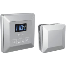 SteamScape Transitional Square Steam Shower Control Unit and Steam Head