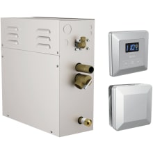 SimpleSteam Steam Shower Generator Package 6kW 240v - Includes Control Unit and Steam Head