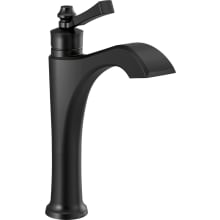 Dorval 1.2 GPM Deck Mounted Vessel Single Hole Bathroom Faucet with Lever Handle - Less Drain Assembly