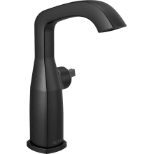 Stryke 1.2 GPM Single Hole Mid-Height Bathroom Faucet with Diamond Seal Technology - Less Handle