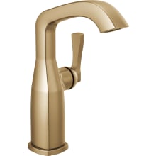 Stryke 1.2 GPM Single Hole Bathroom Faucet with Lever Handle and Diamond Seal Ceramic Disc Cartridges