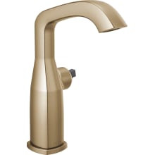 Stryke 1.2 GPM Single Hole Mid-Height Bathroom Faucet with Diamond Seal Technology - Less Handle