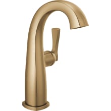 Stryke 1.2 GPM Single Hole Bathroom Faucet with Lever Handle, Arc Spout, and Diamond Seal Ceramic Disc Cartridges