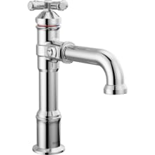 Broderick 1.2 GPM Single Hole Bathroom Faucet with Cross Handle - Less Drain Assembly
