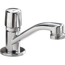 Commercial Single Hole Metering Bathroom Faucet