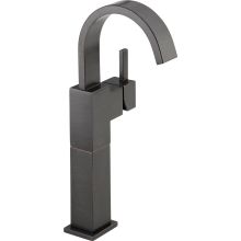 Vero Single Hole Bathroom Faucet with Riser - Includes Lifetime Warranty - Less Drain Assembly