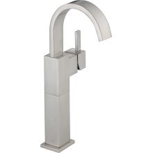 Vero Single Hole Bathroom Faucet with Riser - Includes Lifetime Warranty - Less Drain Assembly