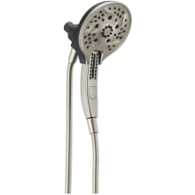 Universal Showering Components 1.75 GPM Multi Function In2Ition Shower Head and Hand Shower with H2Okinetic Technology and Touch-Clean Nozzles