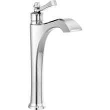 Dorval 1.2 GPM Deck Mounted Vessel Single Hole Bathroom Faucet with Lever Handle - Less Drain Assembly