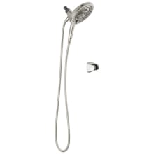 Universal Showering Round 1.75 GPM Multi Function 2-in-1 In2ition Shower Head with Touch Clean Nozzles and MagnaTite Technology