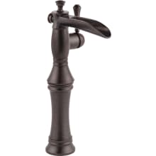 Cassidy Single Hole Waterfall Bathroom Vessel Faucet - Includes Lifetime Warranty - Less Drain Assembly