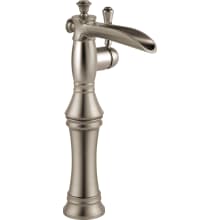 Cassidy Single Hole Waterfall Bathroom Vessel Faucet - Includes Lifetime Warranty - Less Drain Assembly