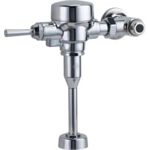 1 1/2 Inch Top Spud Manual Urinal Flush Valve with 1 Inch Inlet and .13 GPF Flow Rate