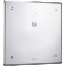 Push Button Hardwire Metering Electronic Shower System with 8" Control Box Less Shower Outlet Supply from the Commercial Series