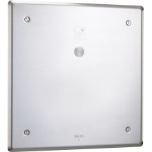 Push Button Hardwire Metering Electronic Shower System with 10" Control Box and Thermostatic Mixing Valve Less Shower Outlet Supply from the Commercial Series