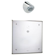 Commercial Hardwire Metering Electronic Shower System with 10" Control Box Thermostatic Valve and Single Function Shower Head