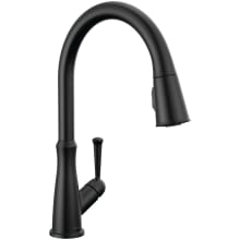 Westville 1.8 GPM Single Hole Pull Down Kitchen Faucet with Diamond Seal Technology and Magnetic Docking Spray Head - Includes Escutcheon