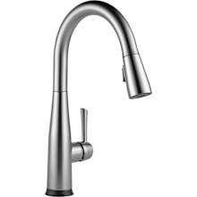 Essa 1.8 GPM Single Hole Pull Down Touchless Kitchen Faucet with Touch2O, MagnaTite, Diamond Seal and Touch-Clean Technologies - Includes Escutcheon