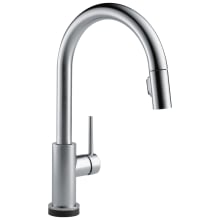 Trinsic VoiceIQ Voice Activated Pull Down Kitchen Faucet with On / Off Touch Activation and Magnetic Docking Spray Head