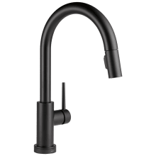 Trinsic VoiceIQ Voice Activated Pull Down Kitchen Faucet with On / Off Touch Activation and Magnetic Docking Spray Head