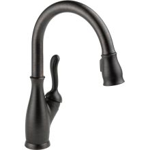 Leland Pull-Down Kitchen Faucet with Magnetic Docking Spray Head and ShieldSpray - Includes Lifetime Warranty