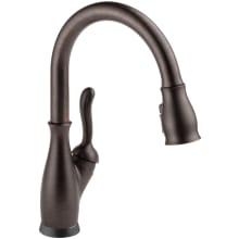 Leland 1.8 GPM Single Hole Pull Down Touch2O Kitchen Faucet with Touchless, MagnaTite, Diamond Seal and Touch-Clean Technologies - Includes Escutcheon