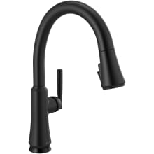 Coranto 1.8 GPM Single Hole Pull Down Touch2O Kitchen Faucet with Touchless, Diamond Seal, and ShieldSpray Technologies - Includes Escutcheon