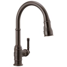 Broderick 1.8 GPM Single Hole Pull Down Kitchen Faucet