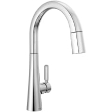 Monrovia 1.8 GPM Deck Mounted Pull Down Kitchen Faucet with DIAMOND Seal, Touch-Clean, and MagnaTite Technologies