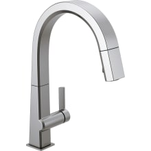 Pivotal 1.8 GPM Single Hole Pull Down Kitchen Faucet with Magnetic Docking Spray Head - Limited Lifetime Warranty