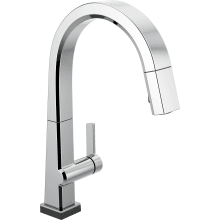 Pivotal 1.8 GPM Single Hole Pull Down Kitchen Faucet with On/Off Touch Activation, Magnetic Docking Spray Head - Includes Lifetime Warranty (5 Year on Electronic Parts)