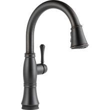 Cassidy Pull-Down Kitchen Faucet with On/Off Touch Activation and Magnetic Docking Spray Head and ShieldSpray - Includes Lifetime Warranty