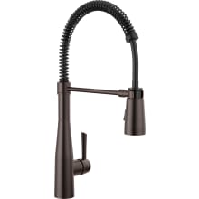 Essa 1.8 GPM Single Hole Pre-Rinse Pull Down Kitchen Faucet - Includes Escutcheon