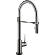 Trinsic 1.8 GPM Single Hole Pre-Rinse Pull Down Touchless Kitchen Faucet with Touch2O, Diamond Seal, MagnaTite Docking, and Touch-Clean Technologies