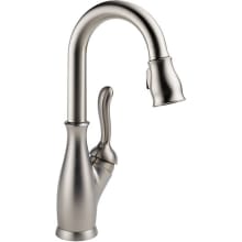 Leland Pull-Down Spray Bar/Prep Faucet with Diamond Seal Technology, Touch Clean, and MagnaTite Docking Technology