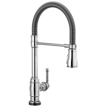 Broderick Pro 1.8 GPM Single Hole Pre-Rinse Pull Down Kitchen Faucet with Touch2O