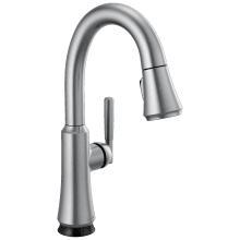 Coranto 1.8 GPM Single Hole Pull Down Bar Faucet with On/Off Touch Activation and Magnetic Docking Spray Head