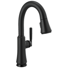 Coranto 1.8 GPM Single Hole Pull Down Bar Faucet with On/Off Touch Activation and Magnetic Docking Spray Head