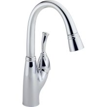 Allora Pull-Down Bar/Prep Faucet with Magnetic Docking Spray Head - Includes Lifetime Warranty