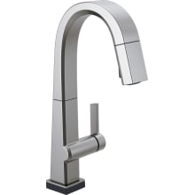 Pivotal 1.8 GPM Single Hole Pull Down Bar Faucet with On/Off Touch Activation, Magnetic Docking Spray Head - Includes Lifetime Warranty (5 Year on Electronic Parts)