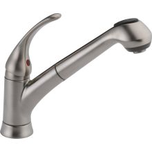 Foundations Core-B Pull-Out Kitchen Faucet with Optional Base Plate - Includes Lifetime Warranty