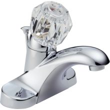 Foundations Core-B Centerset Bathroom Faucet with Pop-Up Drain Assembly - Includes Lifetime Warranty