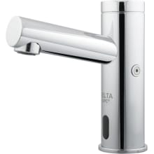 Commercial 0.5 GPM Single Hole Battery Operated Electronic Bathroom Faucet with Technician Mixer