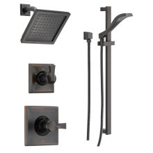 Monitor 14 Series Single Function Pressure Balanced Shower System with Shower Head, and Hand Shower - Includes Rough-In Valves