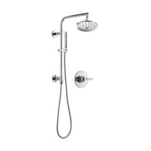 Trinsic Pressure Balanced Shower System with Shower Head, Hand Shower, Slide Bar, Hose, and Valve Trim