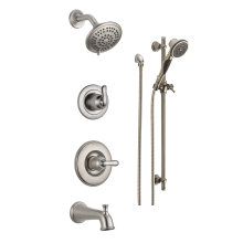 Monitor 14 Series Pressure Balanced Tub and Shower System with Shower Head, Hand Shower, and Slide Bar - Includes Rough-In Valves